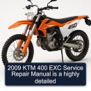 2009 KTM 400 EXC Service Repair Manual is a highly detailed