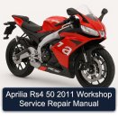Aprilia Rs4 50 2011 Workshop Service Repair Manual