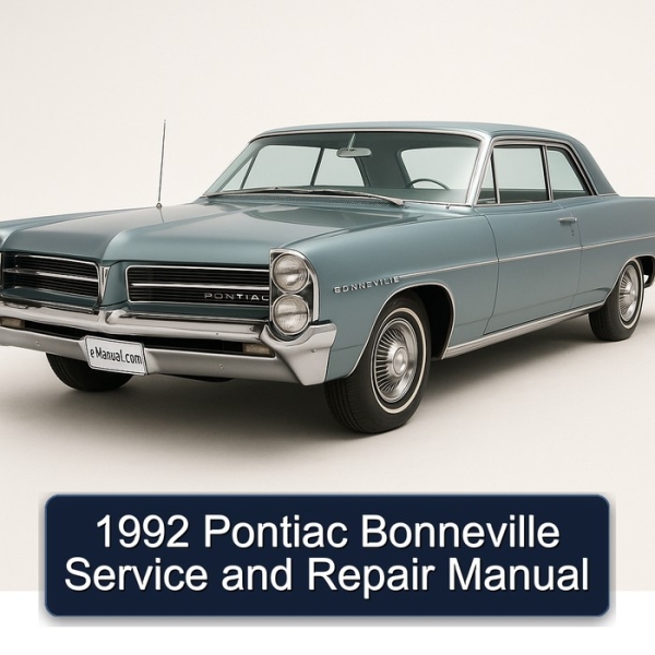 1992 Pontiac Bonneville Service and Repair Manual