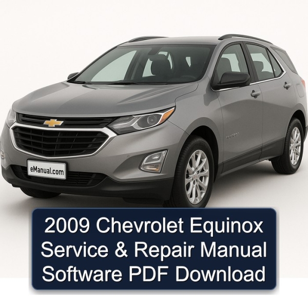 2009 Chevrolet Equinox Service & Repair Manual Software PDF Download