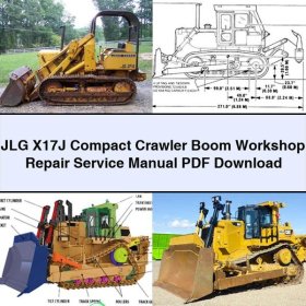 JLG X17J Kompakt Raupen-Arbeitsbühnen Werkstatt-Service-Reparaturanleitung