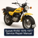 Suzuki RV50 1976-1977 Service Repair Manual