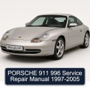 PORSCHE 911 996 Service Repair Manual 1997-2005