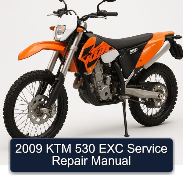 2009 KTM 530 EXC Service Repair Manual