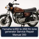 Yamaha tx350 tx-350l fm tone generator Service Repair Manual 350