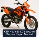 KTM 400 660 LC4 2000 All Service Repair Manual