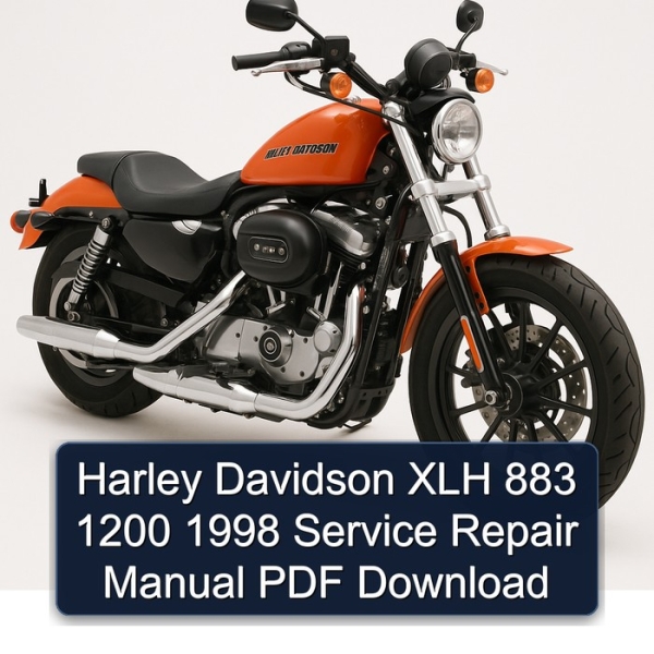 Harley Davidson XLH 883 1200 1998 Service Repair Manual PDF Download