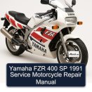 Yamaha FZR 400 SP 1991 Service Motorcycle Repair Manual