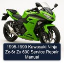 1998-1999 Kawasaki Ninja Zx-6r Zx 600 Service Repair Manual