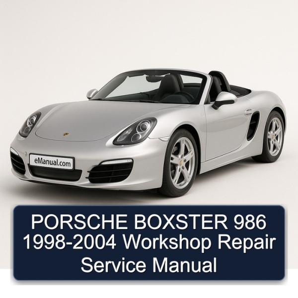 PORSCHE BOXSTER 986 1998-2004 Workshop Repair Service Manual