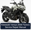 Kawasaki Versys 2006 Factory Service Repair Manual