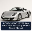 PORSCHE BOXSTER 986 1998-2004 Workshop Service Repair Manual
