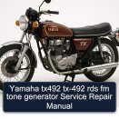 Yamaha tx492 tx-492 rds fm tone generator Service Repair Manual