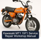 Kawasaki MT1 1971 Service Repair Workshop Manual