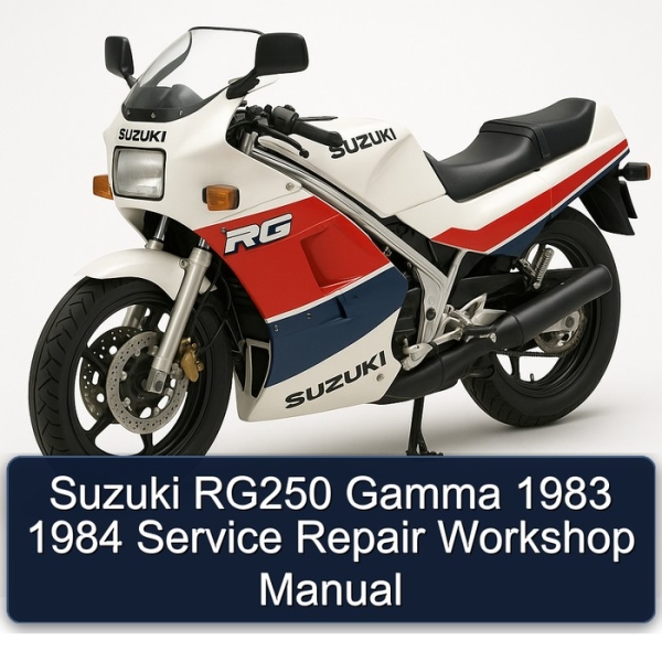 Suzuki RG250 Gamma 1983 1984 Service Repair Workshop Manual