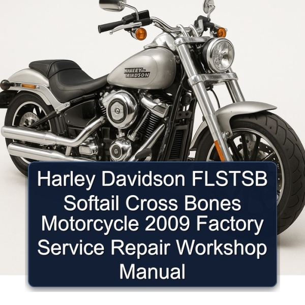 Harley Davidson FLSTSB Softail Cross Bones Motorcycle 2009 Factory Service Repair Workshop Manual