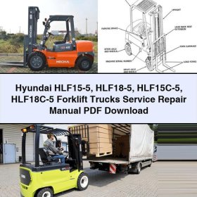 Hyundai Gabelstapler HLF15-5, HLF18-5, HLF15C-5, HLF18C-5: Service- und Reparaturhandbuch