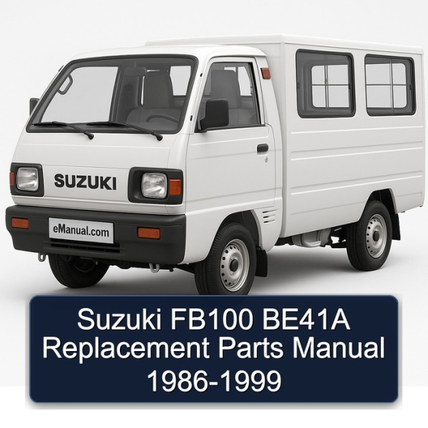 Suzuki FB100 BE41A Replacement Parts Manual 1986-1999