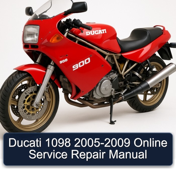 Ducati 1098 2005-2009 Online Service Repair Manual