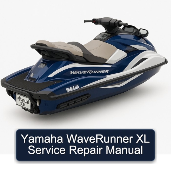 Yamaha WaveRunner XL Service Repair Manual