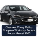 Chevrolet Chevy Malibu Complete Workshop Service Repair Manual 2005