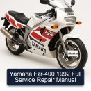 Yamaha Fzr-400 1992 Full Service Repair Manual