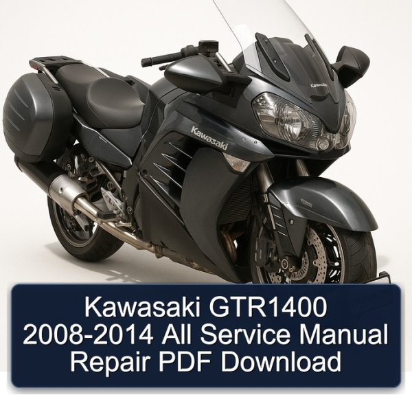 Kawasaki GTR1400 2008-2014 All Service Manual Repair PDF Download