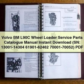 Volvo BM L90C Radlader Ersatzteilkatalog