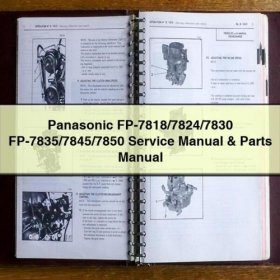 Panasonic FP-7800 Serie - Service- und Ersatzteilhandbuch (PDF)