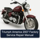 Triumph America 2007 Factory Service Repair Manual