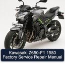 Kawasaki Z650-F1 1980 Factory Service Repair Manual