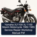 Yamaha XJ1100 XJ 1100 Maxim Motorcycle 1982-1985 Service Repair Workshop Manual Pdf