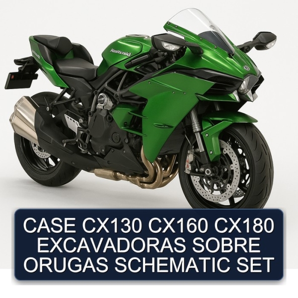 CASE CX130 CX160 CX180 EXCAVADORAS SOBRE ORUGAS SCHEMATIC SET
