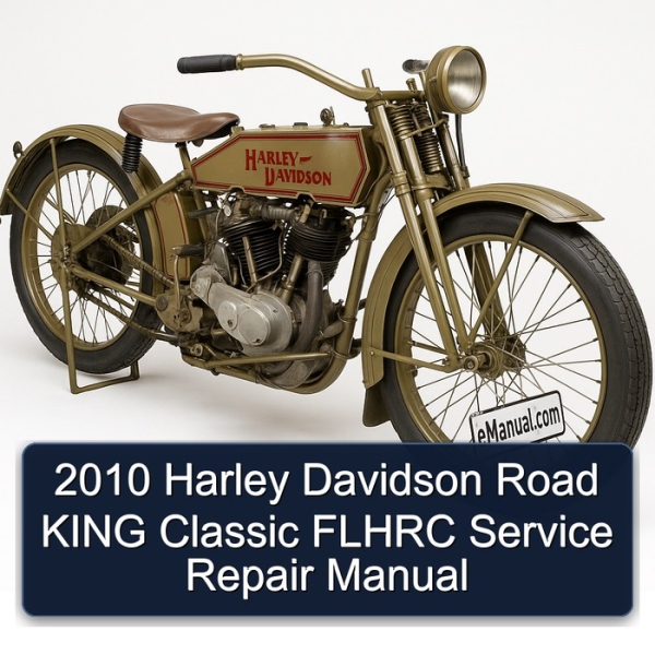 2010 Harley Davidson Road KING Classic FLHRC Service Repair Manual