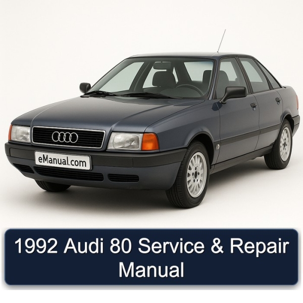 1992 Audi 80 Service & Repair Manual