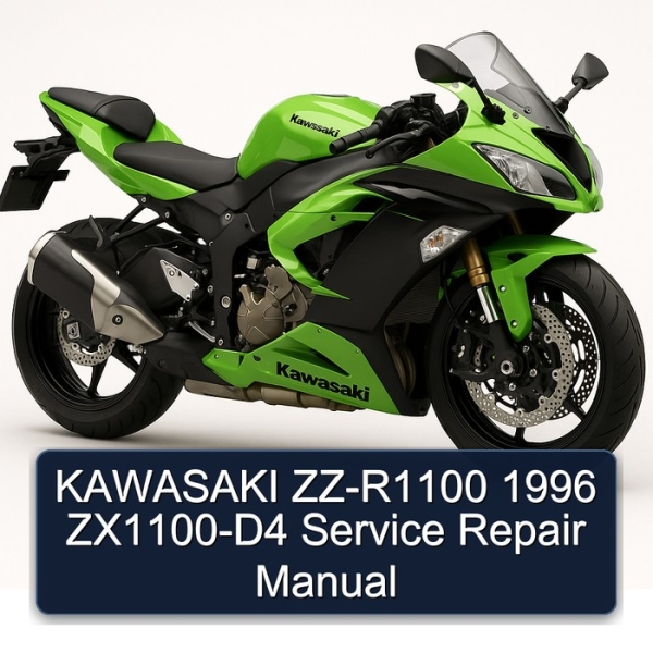 KAWASAKI ZZ-R1100 1996 ZX1100-D4 Service Repair Manual