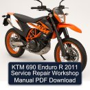 KTM 690 Enduro R 2011 Service Repair Workshop Manual PDF Download