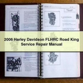 Harley Davidson Road King FLHRC Servicehandbuch 2006 (PDF)