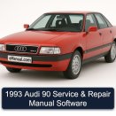 1993 Audi 90 Service & Repair Manual Software