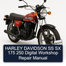 HARLEY DAVIDSON SS SX 175 250 Digital Workshop Repair Manual