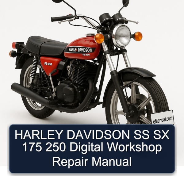 HARLEY DAVIDSON SS SX 175 250 Digital Workshop Repair Manual