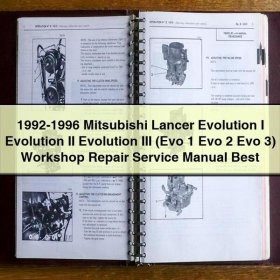 Mitsubishi Lancer Evolution I-III Werkstatthandbuch 1992-1996
