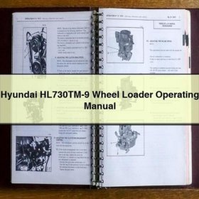 Hyundai HL730TM-9 Wheel Loader Operating Manual Download PDF