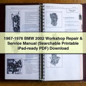 BMW 2002 Werkstatt-Handbuch 1967-1976 (iPad-kompatibel)