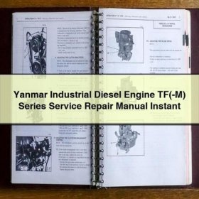 Yanmar Industrieller Dieselmotor TF(-M) Serie - Servicehandbuch (PDF)