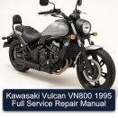 Kawasaki Vulcan VN800 1995 Full Service Repair Manual