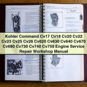 Kohler Command Cv17-Cv750 Engine Service Repair Workshop Manual
