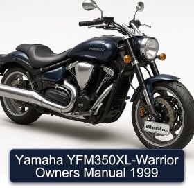 Yamaha YFM350XL-Warrior Owners Manual 1999