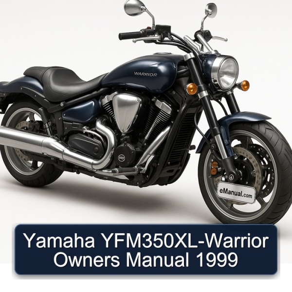 Yamaha YFM350XL-Warrior Owners Manual 1999