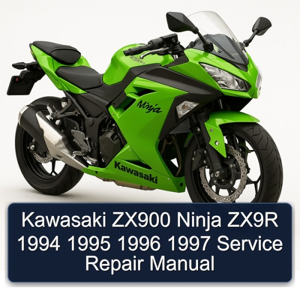 Kawasaki ZX900 Ninja ZX9R 1994 1995 1996 1997 Service Repair Manual